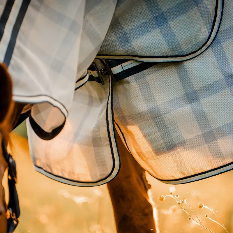 Horseware Newmarket Plus Detachable Neck Fly Sheet - Witney Navy-7