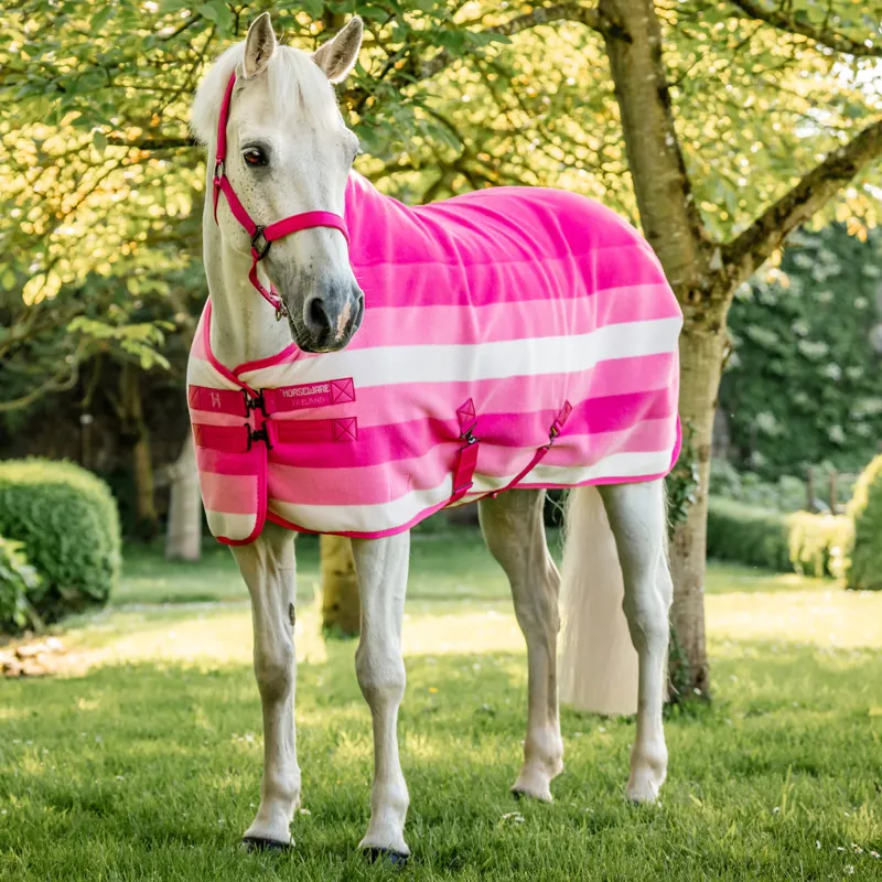 Horseware Newmarket Pony Fleece Cooler - Witney Pink