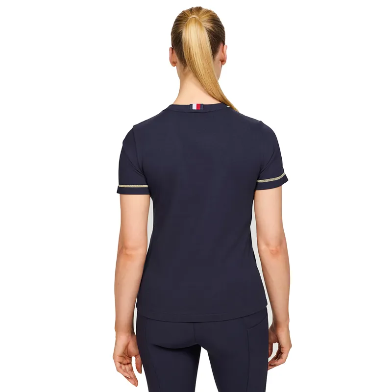 Tommy Hilfiger Newport Graphic Ladies T-Shirt - Desert Sky-1