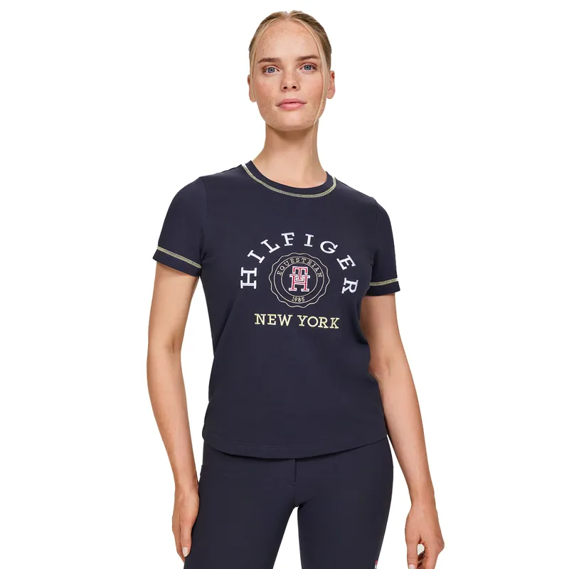 Tommy Hilfiger Newport Graphic Ladies T-Shirt - Desert Sky