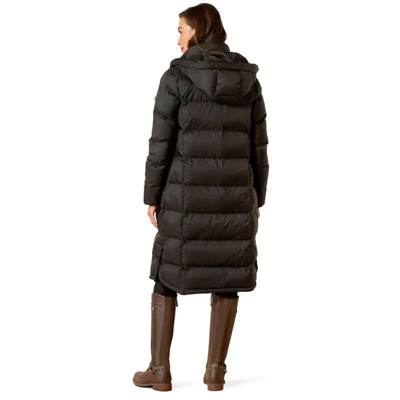 Ariat Norfolk Long Ladies Puffer Jacket - Black-1