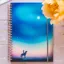 Emily Cole A5 Notebook - Starry Sky