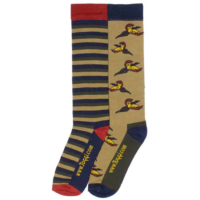 Toggi Oliver Mens Bamboo Socks 2 Pack - Desert Sand