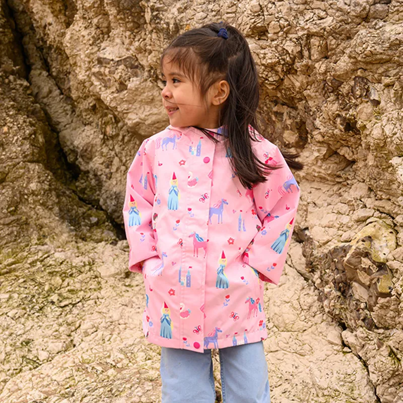 Lighthouse Olivia Junior Girls Waterproof Jacket - Princess Party