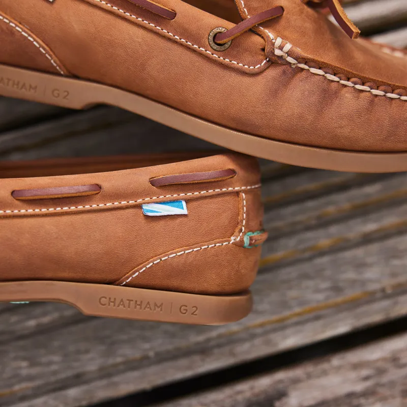 Chatham Olivia G2 Ladies Deck Shoes - Walnut-7