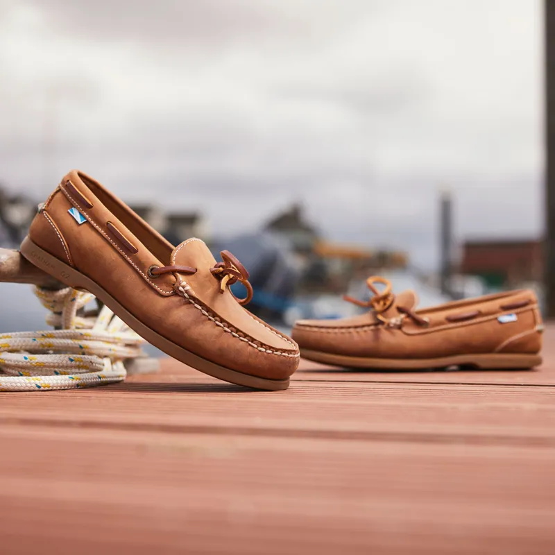 Chatham Olivia G2 Ladies Deck Shoes - Walnut-10