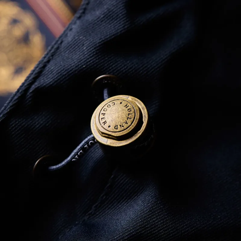 Holland Cooper One Size Waterproof Ladies Country Coat - Ink Navy-6