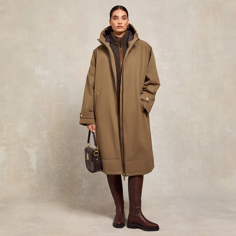 Holland Cooper One Size Lightweight Ladies Country Coat - Mink-3