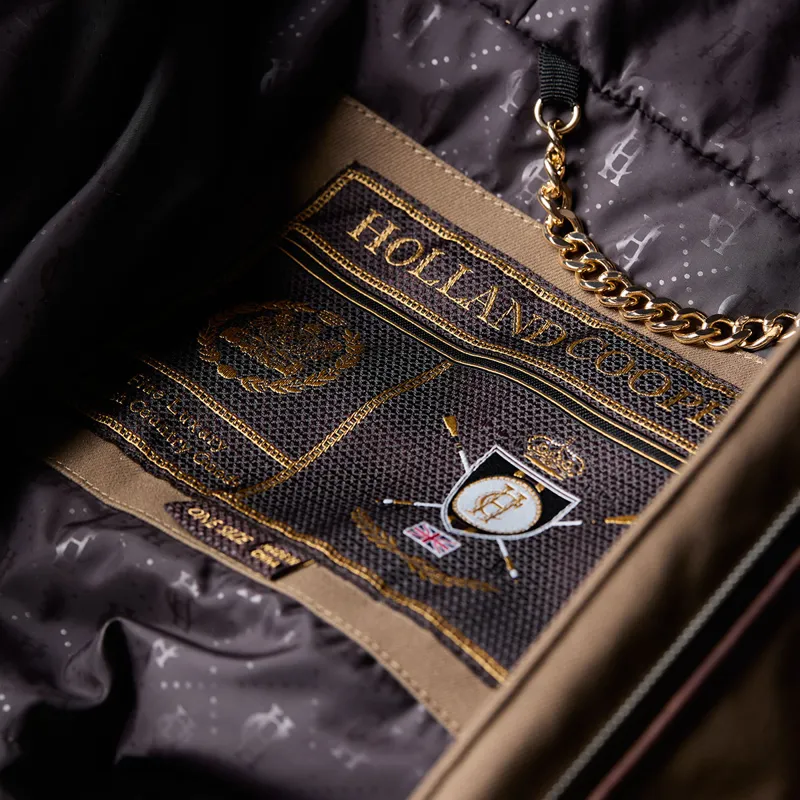 Holland Cooper One Size Waterproof Ladies Country Coat - Mink-1