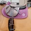 Kentucky 3D Logo Onion Quilt Jump Saddlecoth - Purple