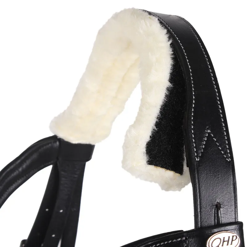 QHP Ontario Bridle - Black-3
