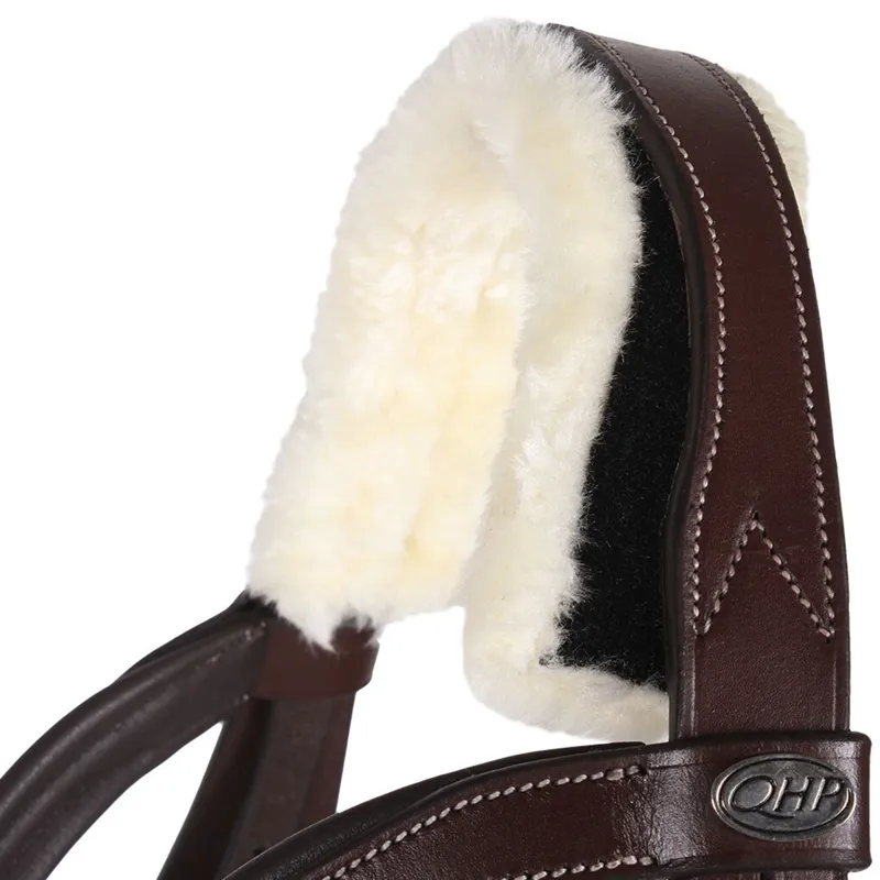 QHP Ontario Bridle - Brown-2