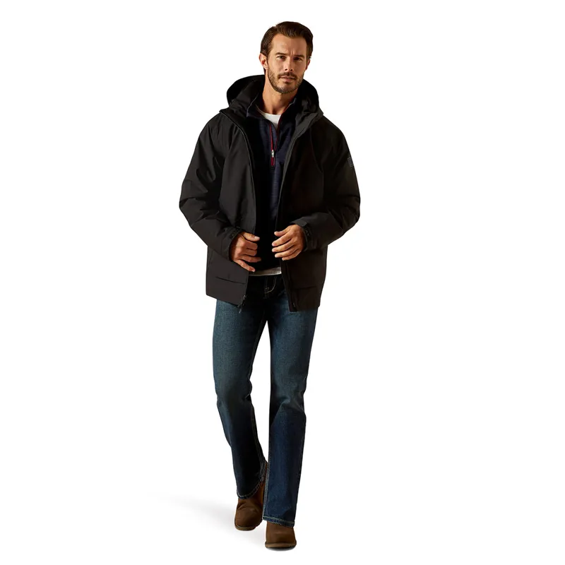 Ariat Outer Banks Mens Waterproof Jacket - Black-7