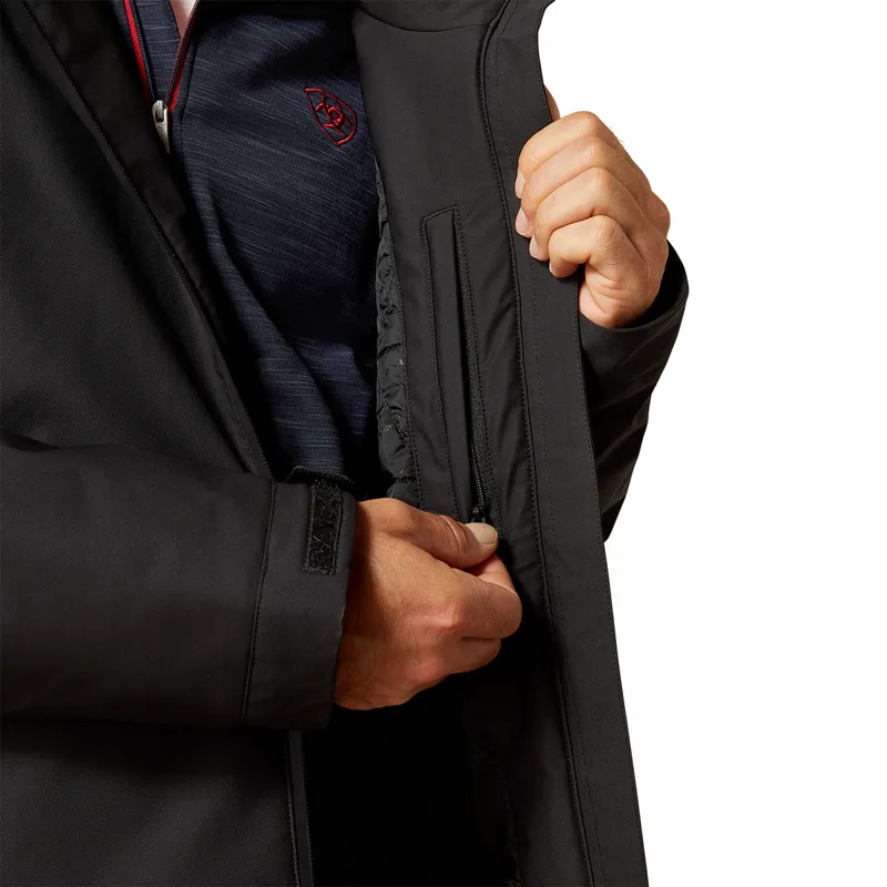 Ariat Outer Banks Mens Waterproof Jacket - Black-4