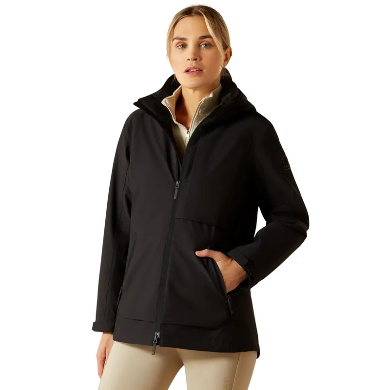 Ariat Outer Banks Womens Waterproof Jacket - Black-2
