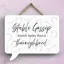 Vivid Squid Speech Bubble Plaque - Stable Gossip