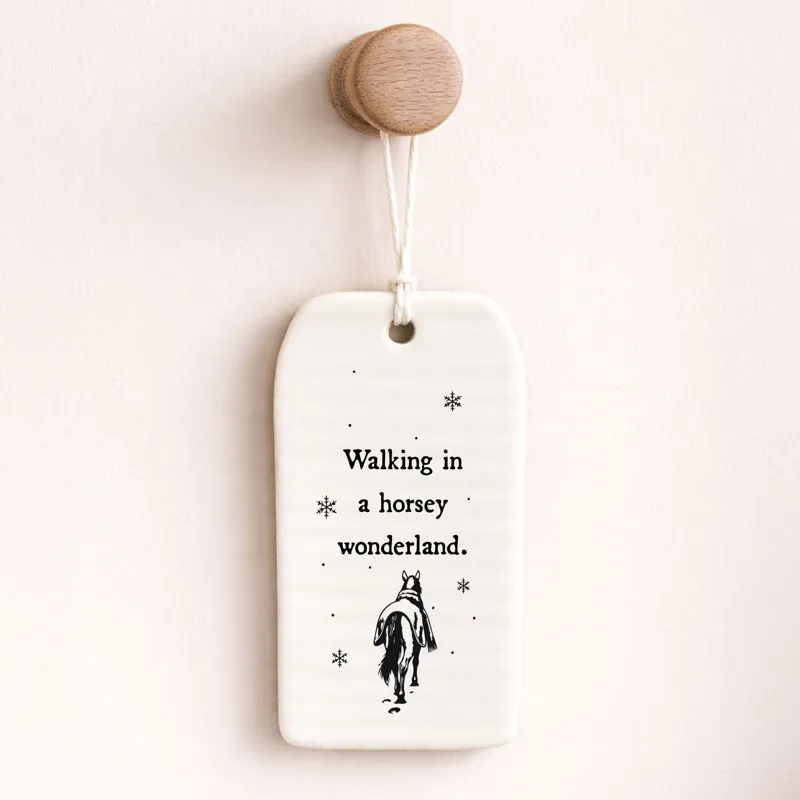 Vivid Squid Ceramic Kitchen Pendant - Horsey Wonderland