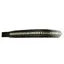 Dever Platinum Rounded Clincher Browband - Black/Silver