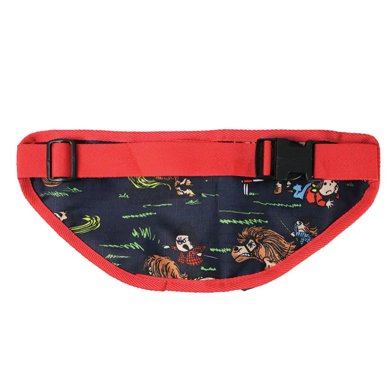 Hy Equestrian Thelwell Practice Makes Perfect Bum Bag - Navy/Red-1