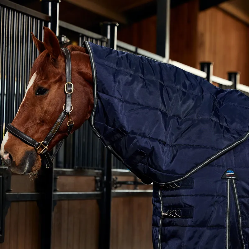 WeatherBeeta ComFiTec PP Channel Detach A Neck 220g Stable Rug - Navy-6