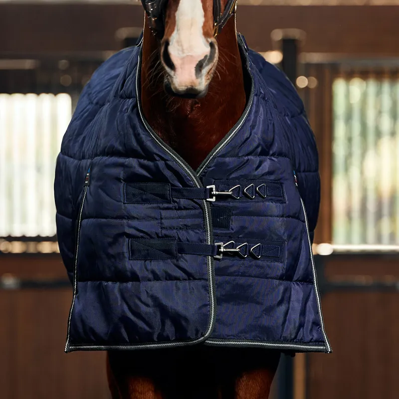 WeatherBeeta ComFiTec PP Channel Detach A Neck 220g Stable Rug - Navy-3