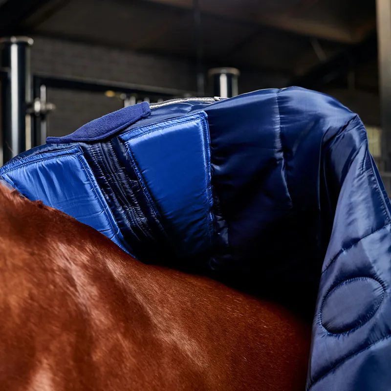 WeatherBeeta ComFiTec PP Channel Detach A Neck 220g Stable Rug - Navy-1