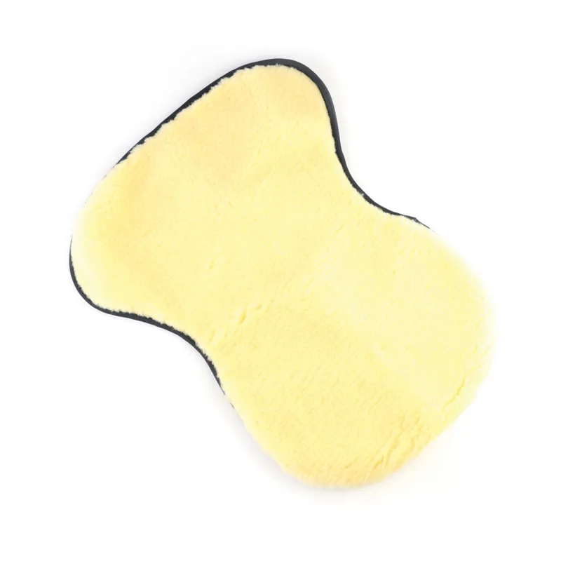 Hy Equestrian Fur Fabric Seat Saver - Natural