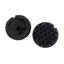 Lincoln Horse Head Rubber Curry Comb - Black