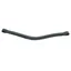 Dever Platinum Padded Shaped Raised Browband - Black