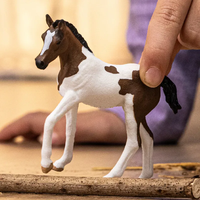 Schleich Paint Foal Horse Toy-1