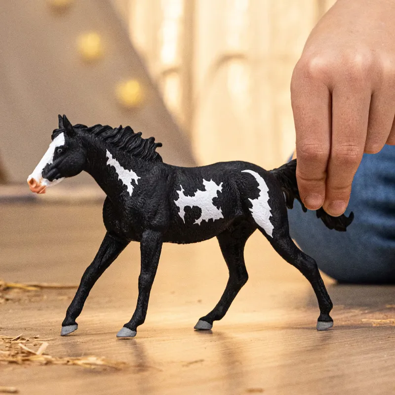 Schleich Paint Horse Gelding Horse Toy-4