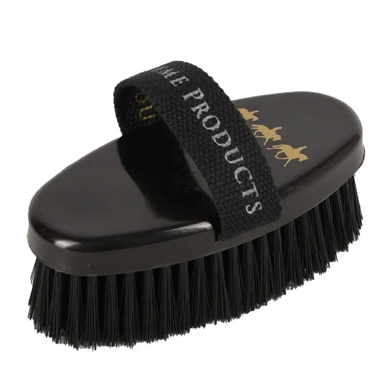 Supreme Products Pampered Pony Body Brush - Black/Gold