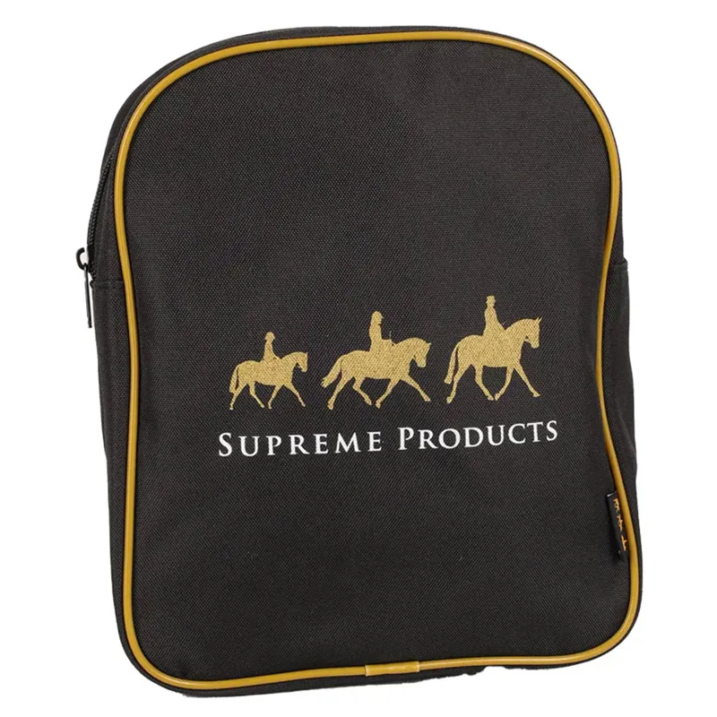 Supreme Products Pampered Pony Grooming Rucksack - Black/Gold