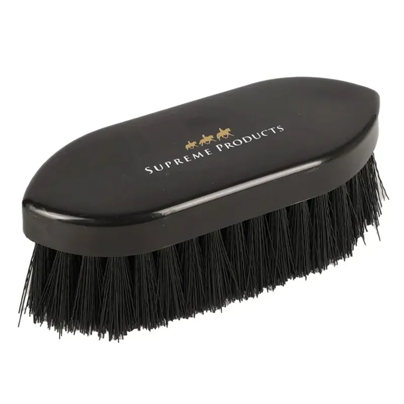 Supreme Products Pampered Pony Dandy Brush - Black/Gold