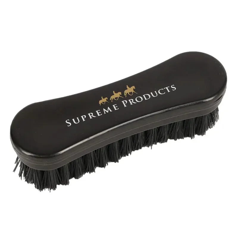 Supreme Products Pampered Pony Face Brush - Black/Gold