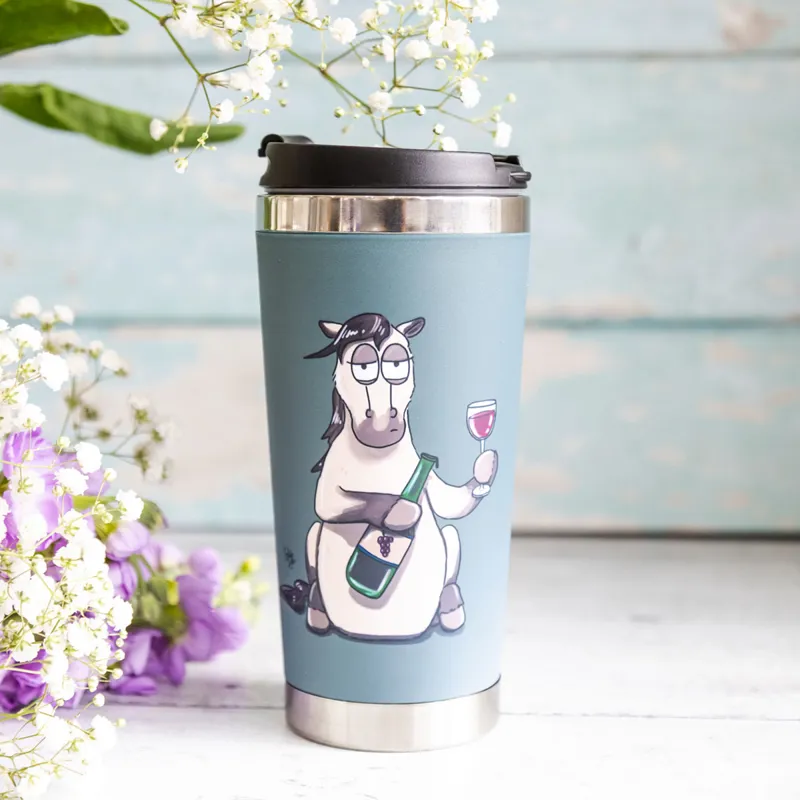 Emily Cole Travel Mug - Pass The Wine