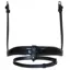 Henry James Patent Dressage Crank Noseband - Black/White