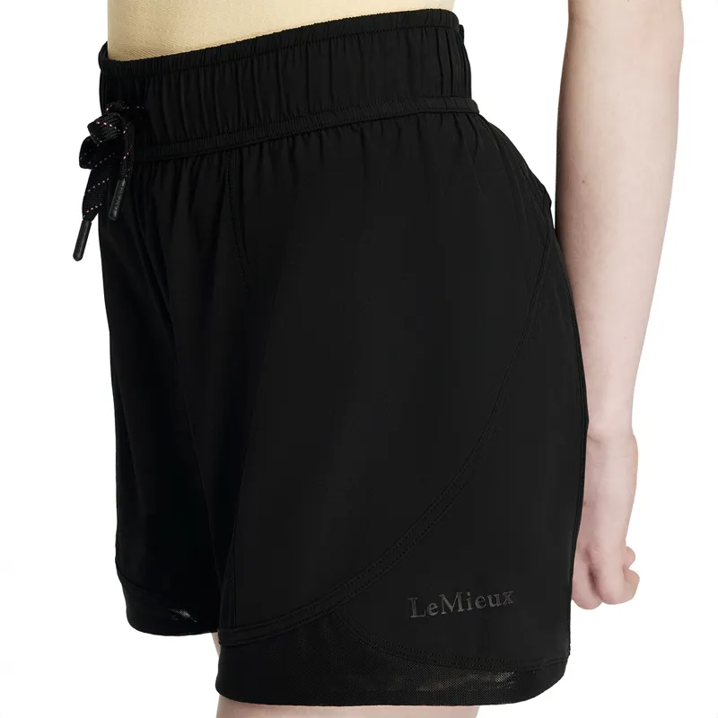 LeMieux Young Rider Penelope Junior Shorts - Black-3