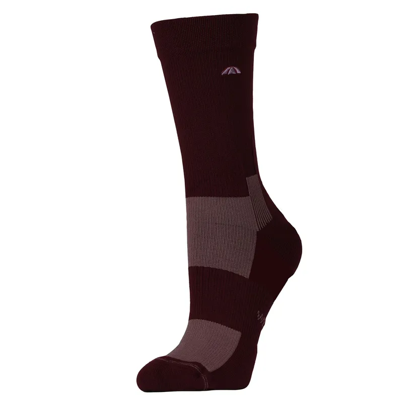 WeatherBeeta Performance Riding Socks - Mulberry/Mauve Wine