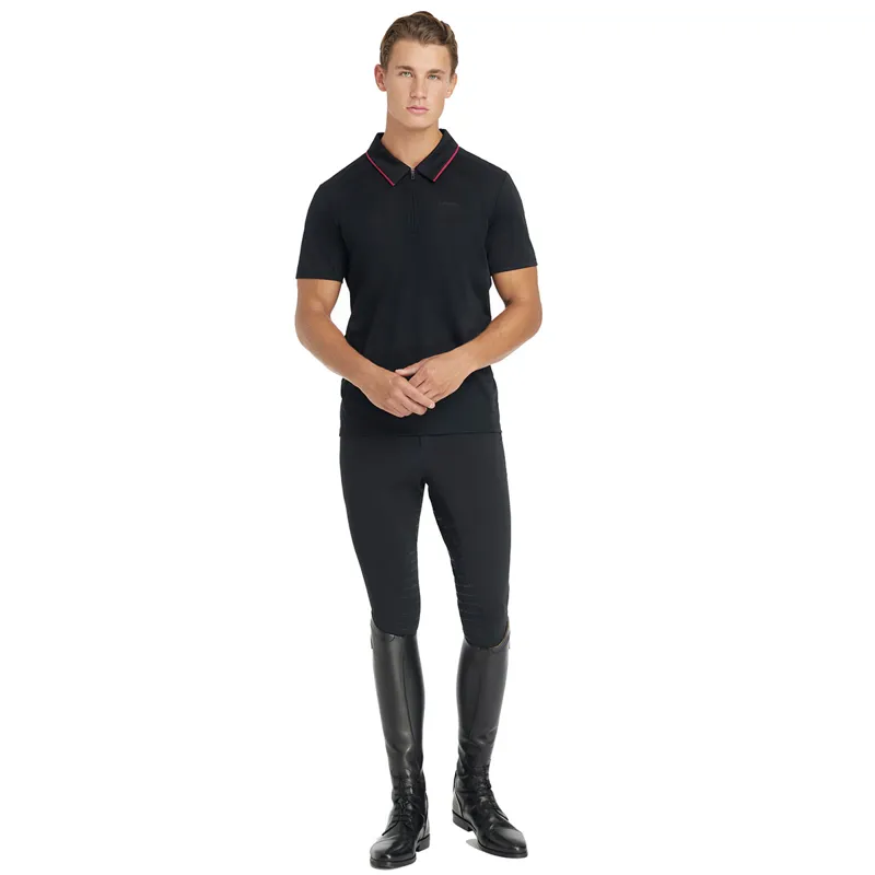 LeMieux Mens Performance Polo Shirt - Black-6