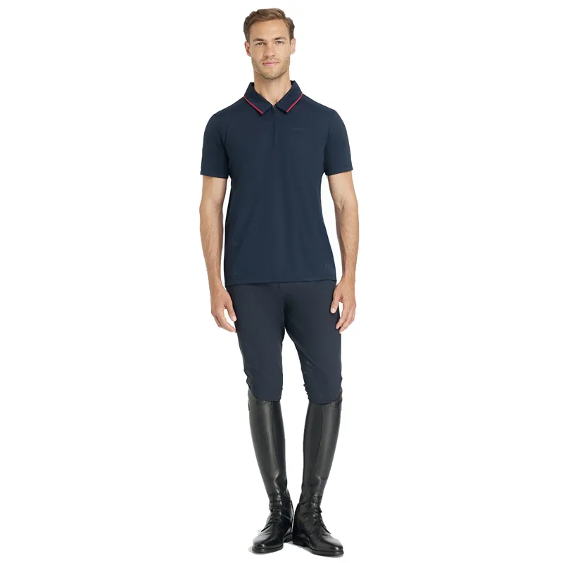 LeMieux Mens Performance Polo Shirt - Navy-6