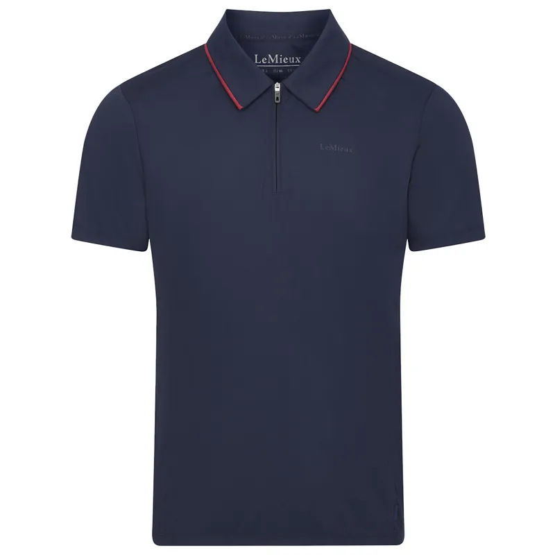 LeMieux Mens Performance Polo Shirt - Navy-3