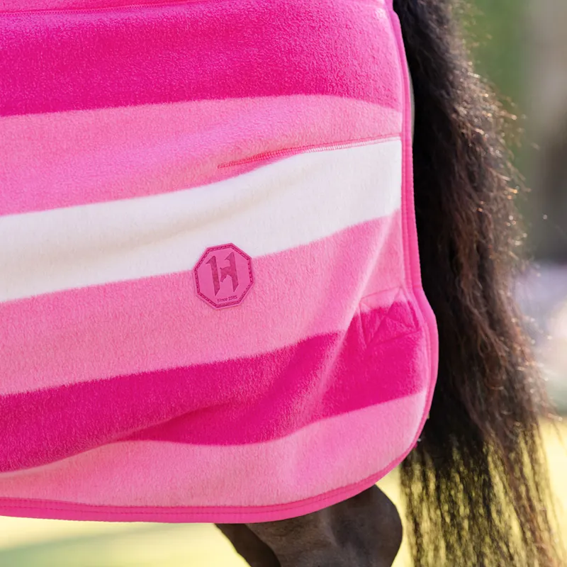 Horseware Newmarket Petite Fleece Cooler - Witney Pink-3