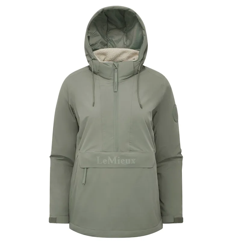 LeMieux Phoebe Womens Waterproof 1/2 Zip Anorak - Rosemary-4
