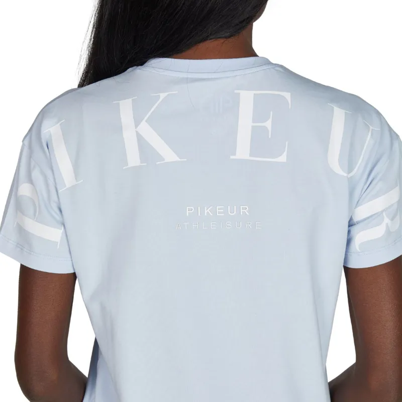 Pikeur Athleisure 1244 Womens Oversized T-Shirt - Azure Glow-2