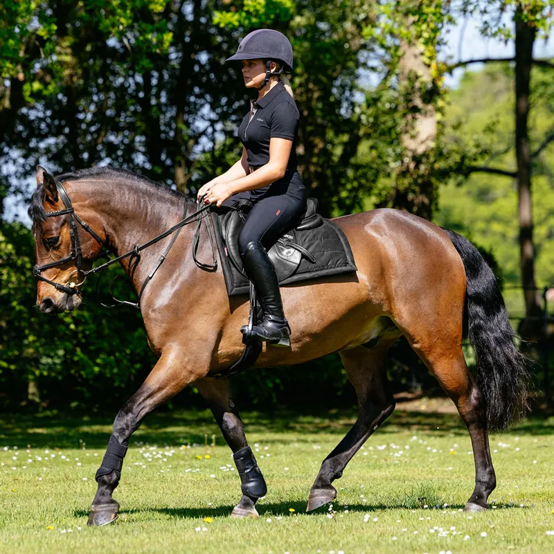 LeMieux Pillow Pad Saddlecloth - Black-3