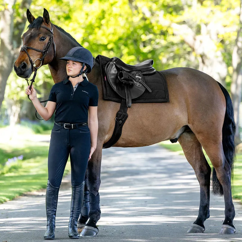 LeMieux Pillow Pad Saddlecloth - Black-2