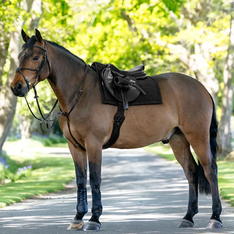 LeMieux Pillow Pad Saddlecloth - Black-1