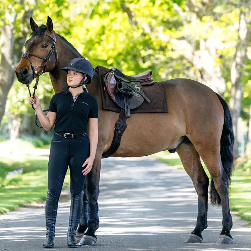 LeMieux Pillow Pad Saddlecloth - Brown-2