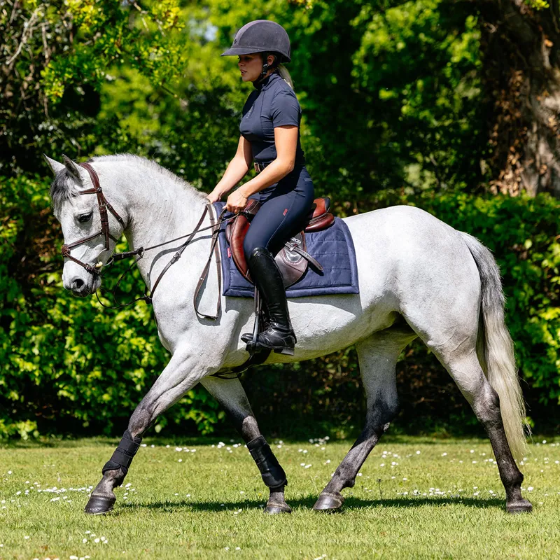 LeMieux Pillow Pad Saddlecloth - Navy-3